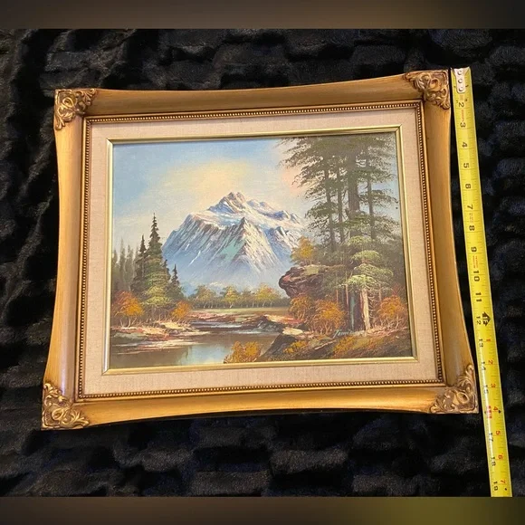 3 Vintage Signed Oil/ Acrylic on Canvas Paintings Various Artists & Sizes - Picture 7 of 16